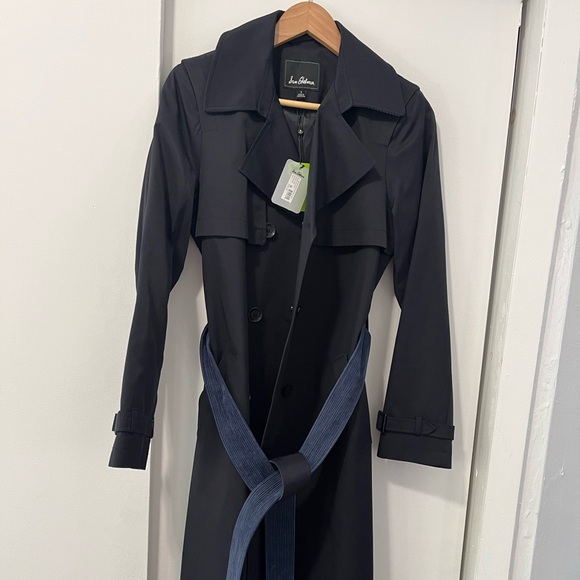 Sam Edelman Corduroy Contrast Trench Coat- Size Small - Picture 6 of 7